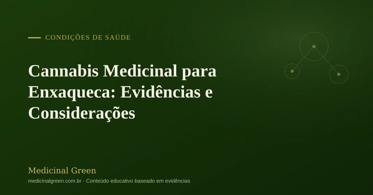 Cannabis Medicinal para Enxaqueca: Evidências e Considerações