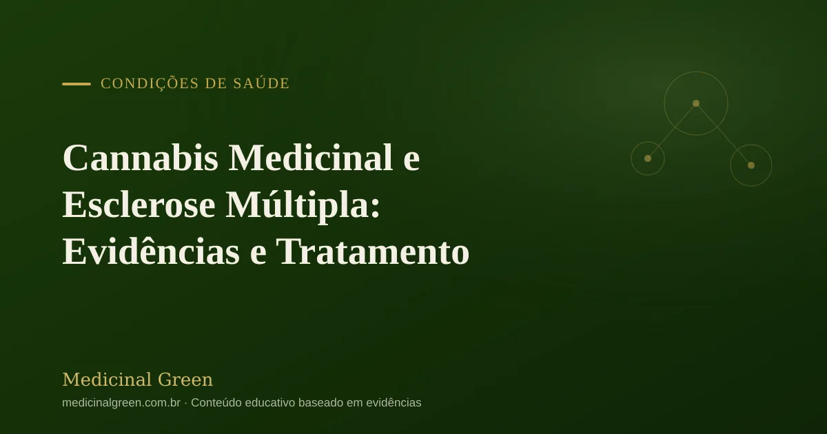 Cannabis Medicinal e Esclerose Múltipla: Evidências e Tratamento
