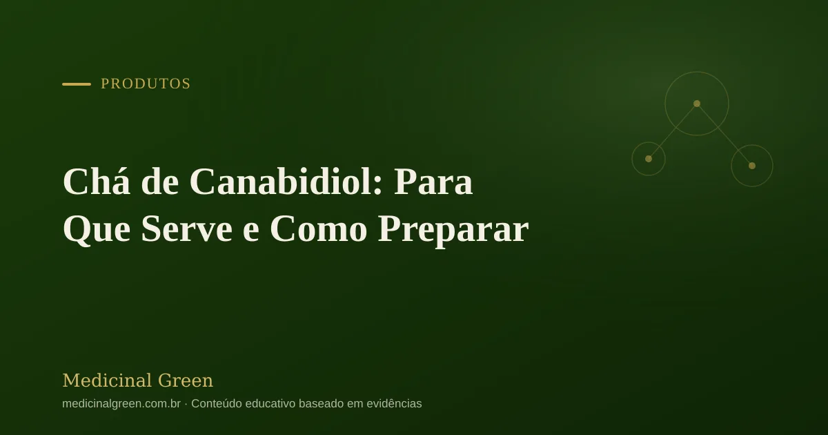 Chá de Canabidiol: Para Que Serve e Como Preparar